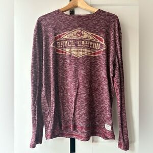 Bryce Canyon National Park Maroon Long Sleeve Shirt